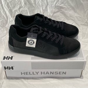 NEW Helly Hansen Vernon Low Cut Men’s Leather Sneakers Black US 10.5